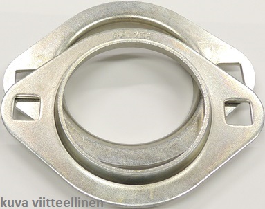 PFL203 peltipesä soikio laippamalli laakerin ulkohalkaisijalle 40mm PFL203 peltipesä soikio laippamalli laakerin ulkohalkaisijalle 40mm
