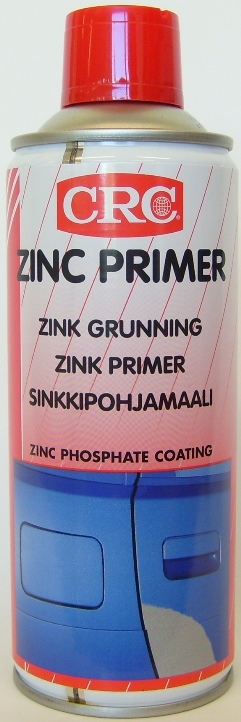 CRC Zinc Primer sinkkipitoinen pohjamaali kaikkeen maalaukseen spray 400ml