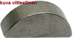 Woodruff-kiila 3,18x7,9 Woodruff-kiila 3,18x7,9
